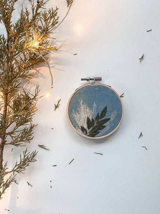 Pampas Grass Embroidery Kit